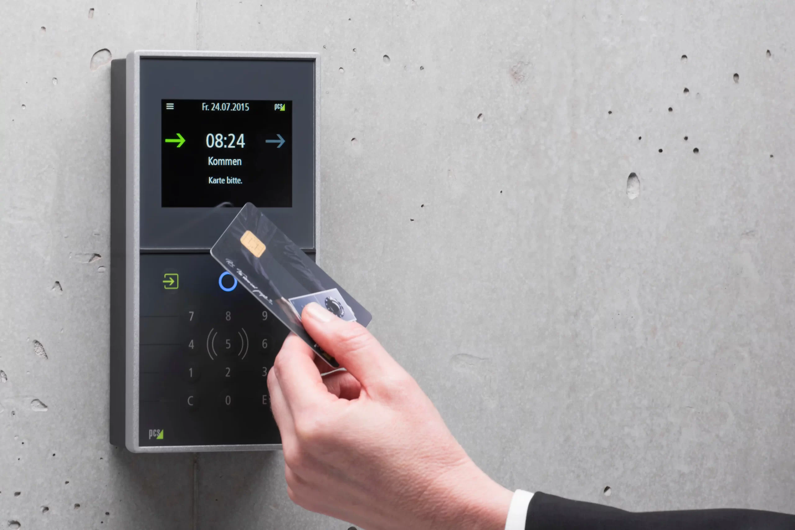 Access control panel